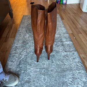 Gucci Rich Brown Over the Knee Boots